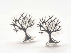 Wholesale 1/3 pcs Tree Of Life Earring Holders Studs Sterling Silver 925 Trendy Mindfulness Gift Yoga Jewelry Gift Jewelry nickle free