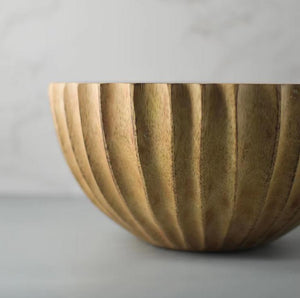 Wholesale 1/ 3PCS Natural Handmade Mango carved bowl