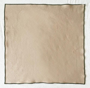 Wholesale set of 2/ 12PCS Classic Eco-Friendly Napkin - pure 100% cotton - Ash brown