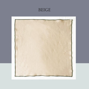 Wholesale set of 2/ 12PCS Classic Eco-Friendly Napkin - pure 100% cotton - Beige